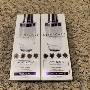 2 Clinicals By SpaScriptions 1.7 Oz Moisturizing Retinol Anti-Aging Facial Serum
